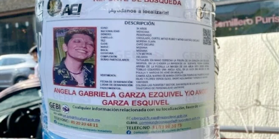 trans ángel garza esquivel autoridades búsqueda