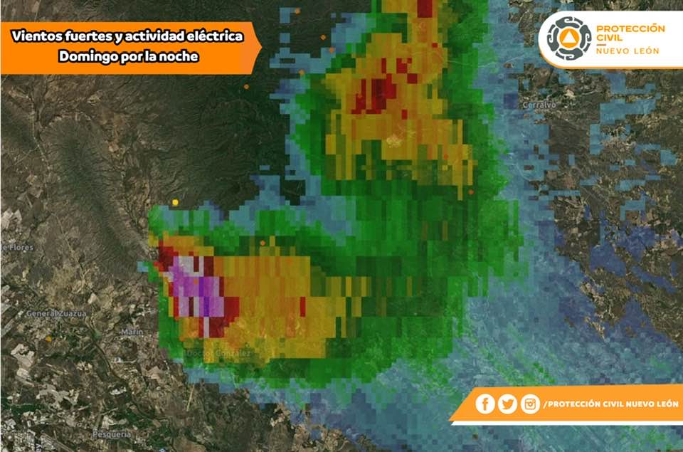 clima en nuevo león
calor, tormentas, protección civil