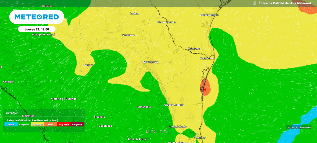 clima en monterrey
aire
lluvias
calor