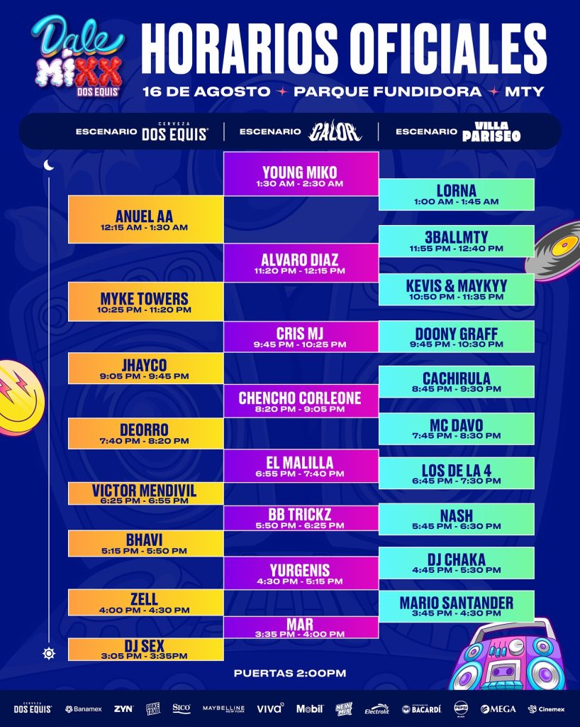 dale mixx 2025
dinero
festival
parque fundidora
