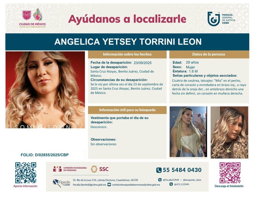 Angie Miller, Desaparecida, Modelo Venezolana, B King