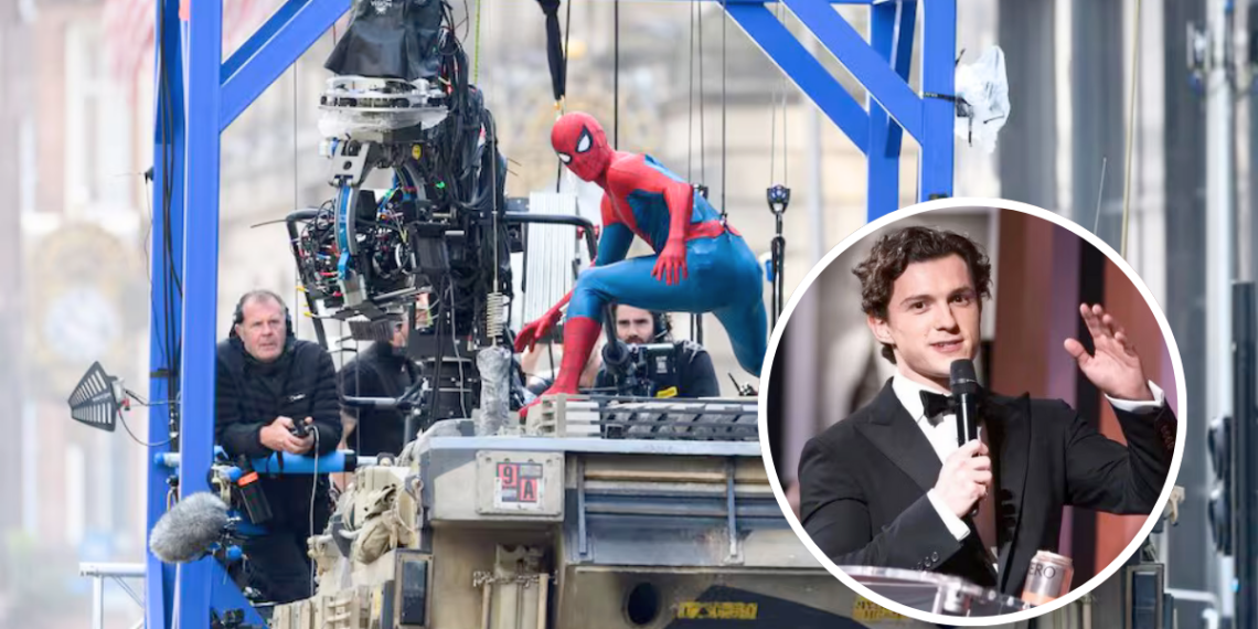 tom holland, accidente rodaje, Spider-Man, costos producción, recuperación actor