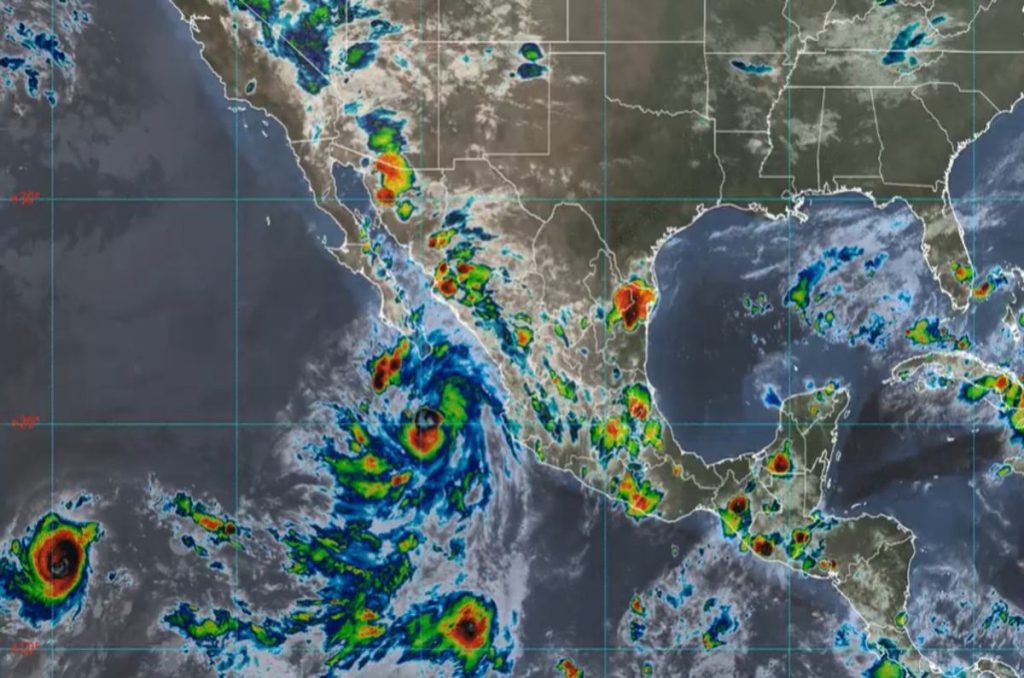 huracán Lorena, huracán Lorena, lluvias torrenciales, Baja California Sur, SMN