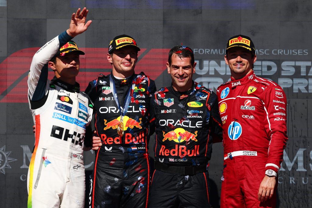 Max Verstappen, Fórmula 1, McLaren, campeón del mundo, Oscar Piastri, Gran Premio de Estados Unidos, campeonato