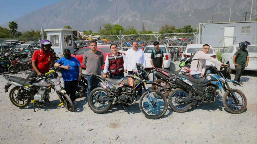 descuentos del corralón, Rescata tu moto, Recupera la mamalona, García, corralón, Manuel Guerra Cavazos