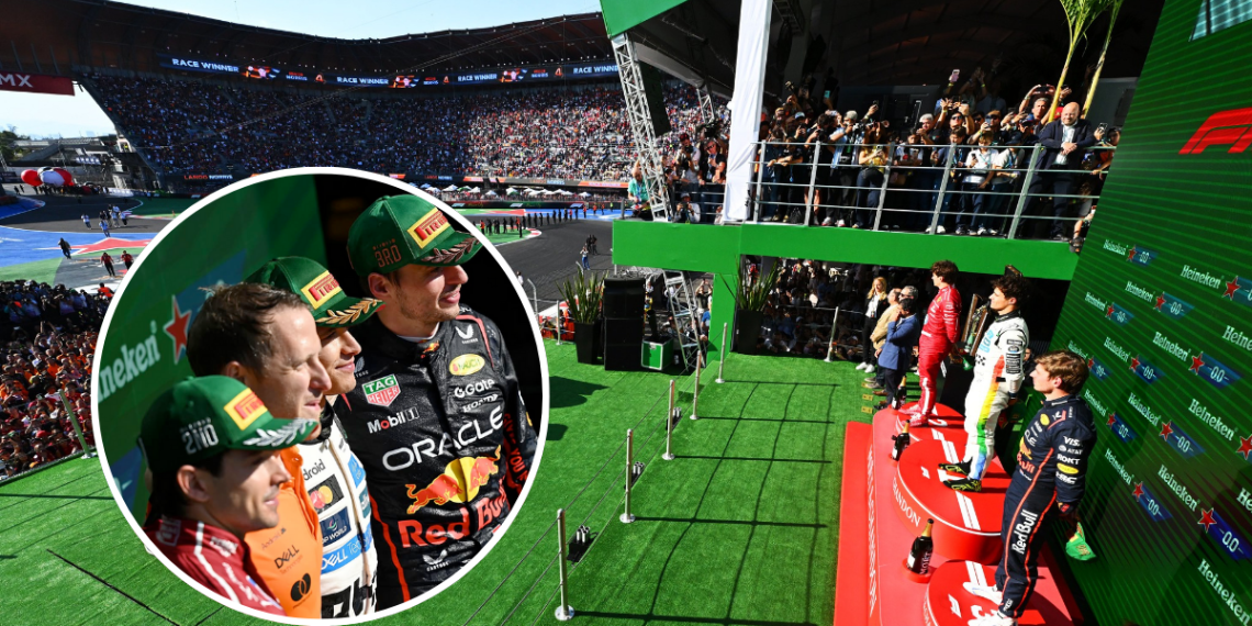 Victoria de Norris, Gran Premio, Fórmula 1, McLaren, Max Verstappen, Charles Leclerc, podio