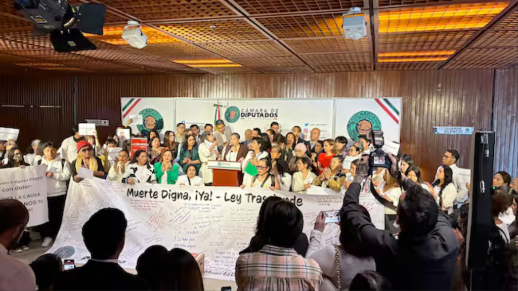 Ley Trasciende México, Samara Martínez, eutanasia activa, muerte digna, Cámara de Diputados