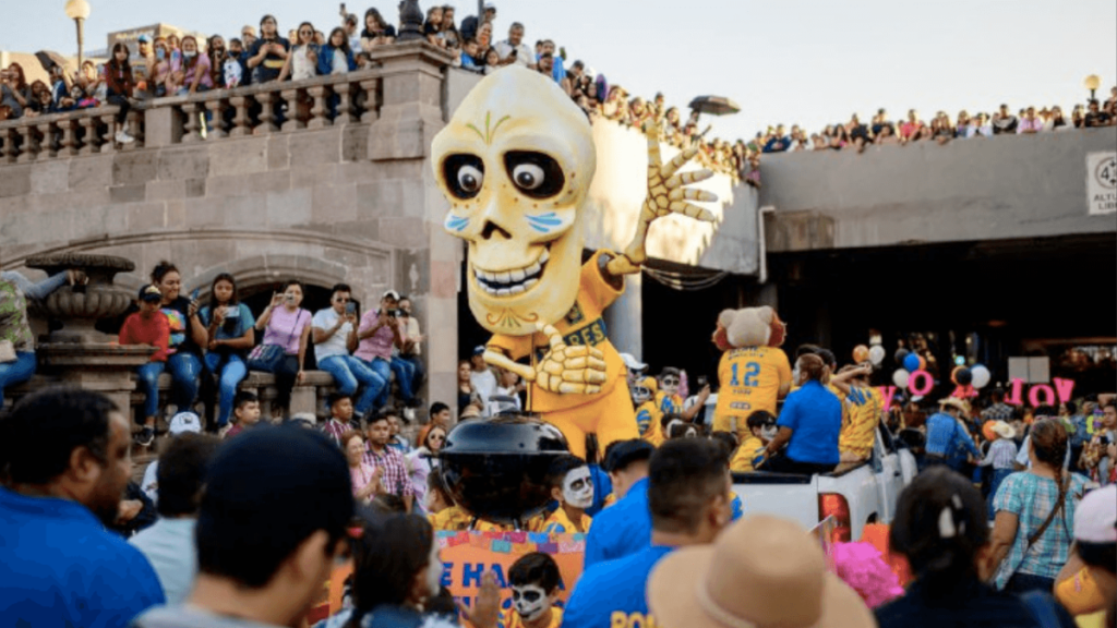 Festival de Calaveras, Día de Muertos, Monterrey, altar de muertos, desfile, tradiciones mexicanas