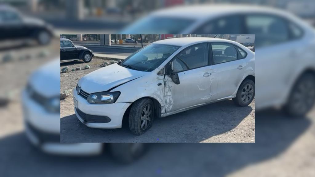 choque en escobedo por infracción a la cruz roja
