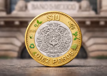 nueva moneda de 10 pesos que es más amable con el ambiente