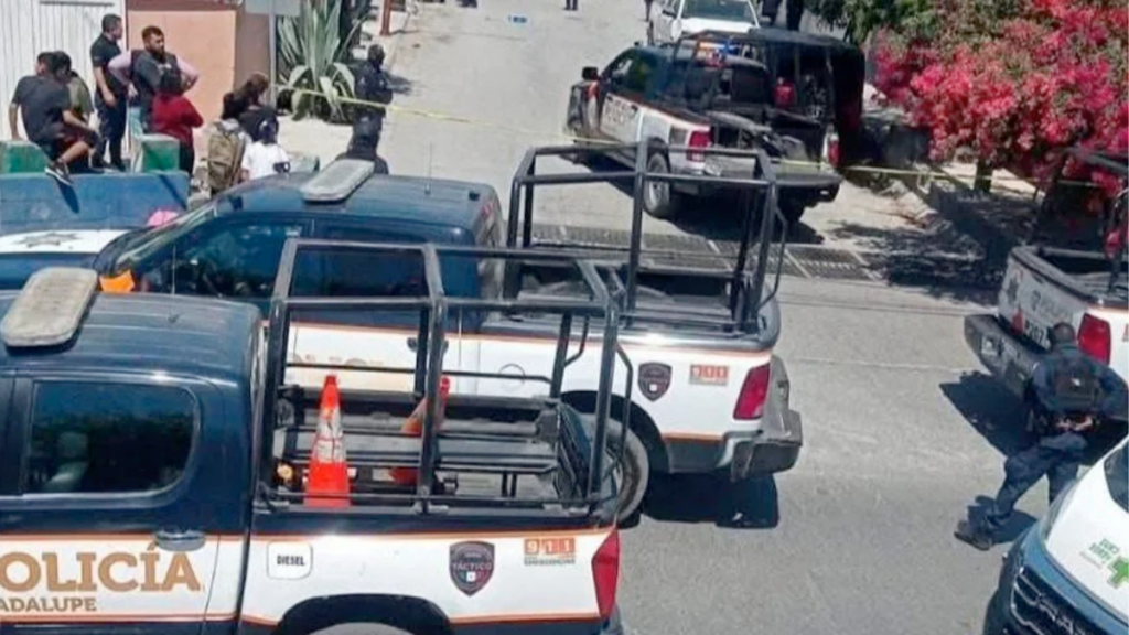 Policías-de-Guadalupe-abaten-hombre-abatido-escudo-humano-colonia-Valle-del-Sol