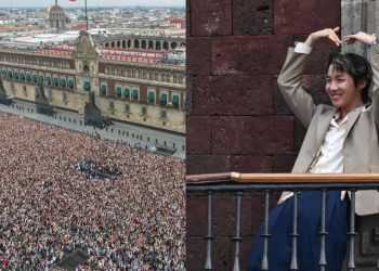 BTS en el Zócalo de CDMX