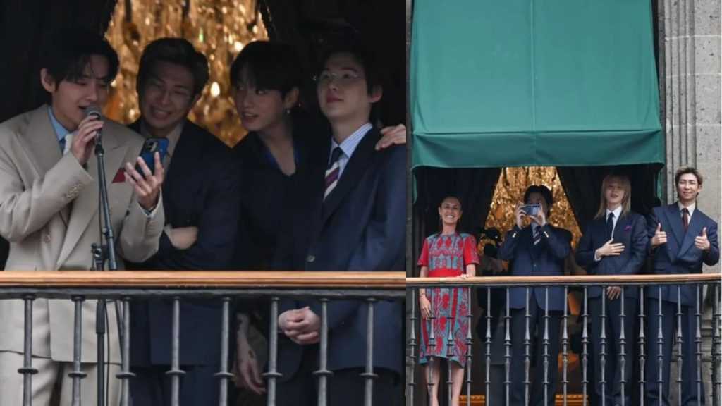 BTS en Palacio Nacional 