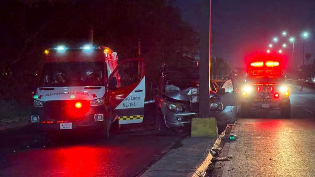 Choque fatal en Escobedo