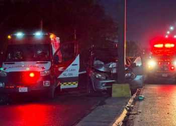 Choque fatal en Escobedo