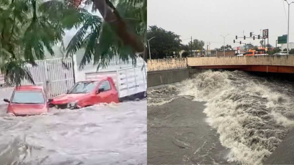 Las inundaciones se llevaron los carros