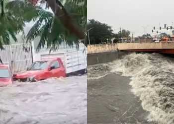Las inundaciones se llevaron los carros