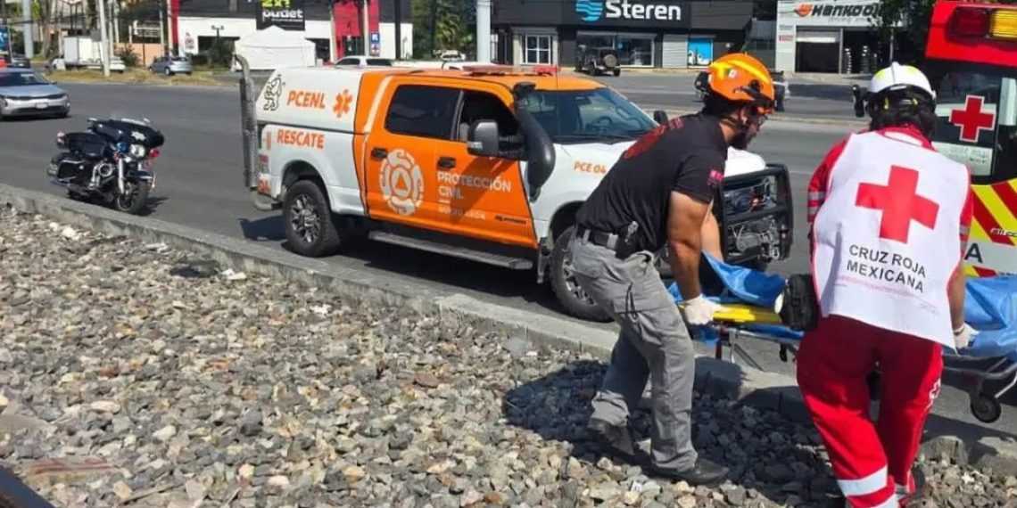 tren hombre amputacion