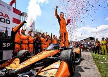 Pato Oward gana en Mid Ohio