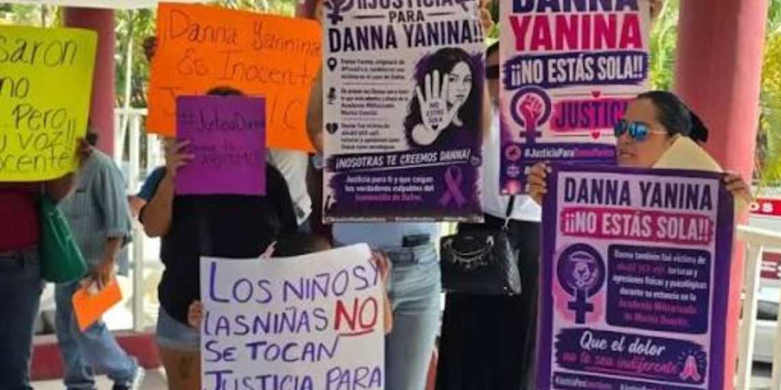 Se manifiestan ante el traslado de Danna Yanina al penal de Altamira