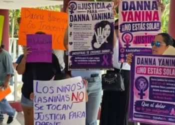 Se manifiestan ante el traslado de Danna Yanina al penal de Altamira